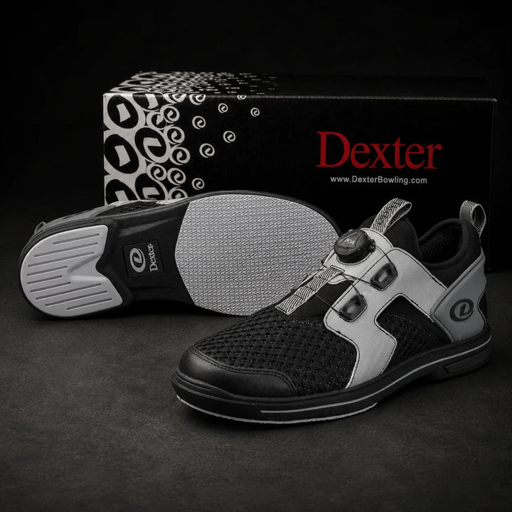 Buty bowlingowe DEXTER PRO BOA BLACK/SHARKSKIN - Bowling Stars