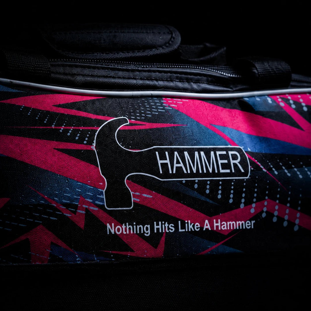 DYE SUB SLIM TRIPLE TOTE PINK ARROW - Bowling Stars
