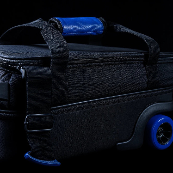 DYE TRIPLE TOTE BLAUW - BLACK WIDOW - Bowling Stars