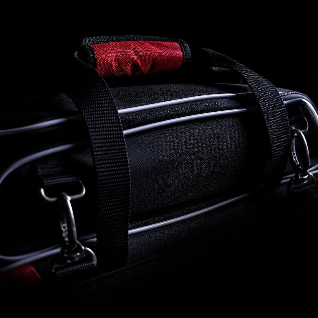 ECLIPSE TRIPLE TOTE RED WITH SHOE BAG - Bowling Stars