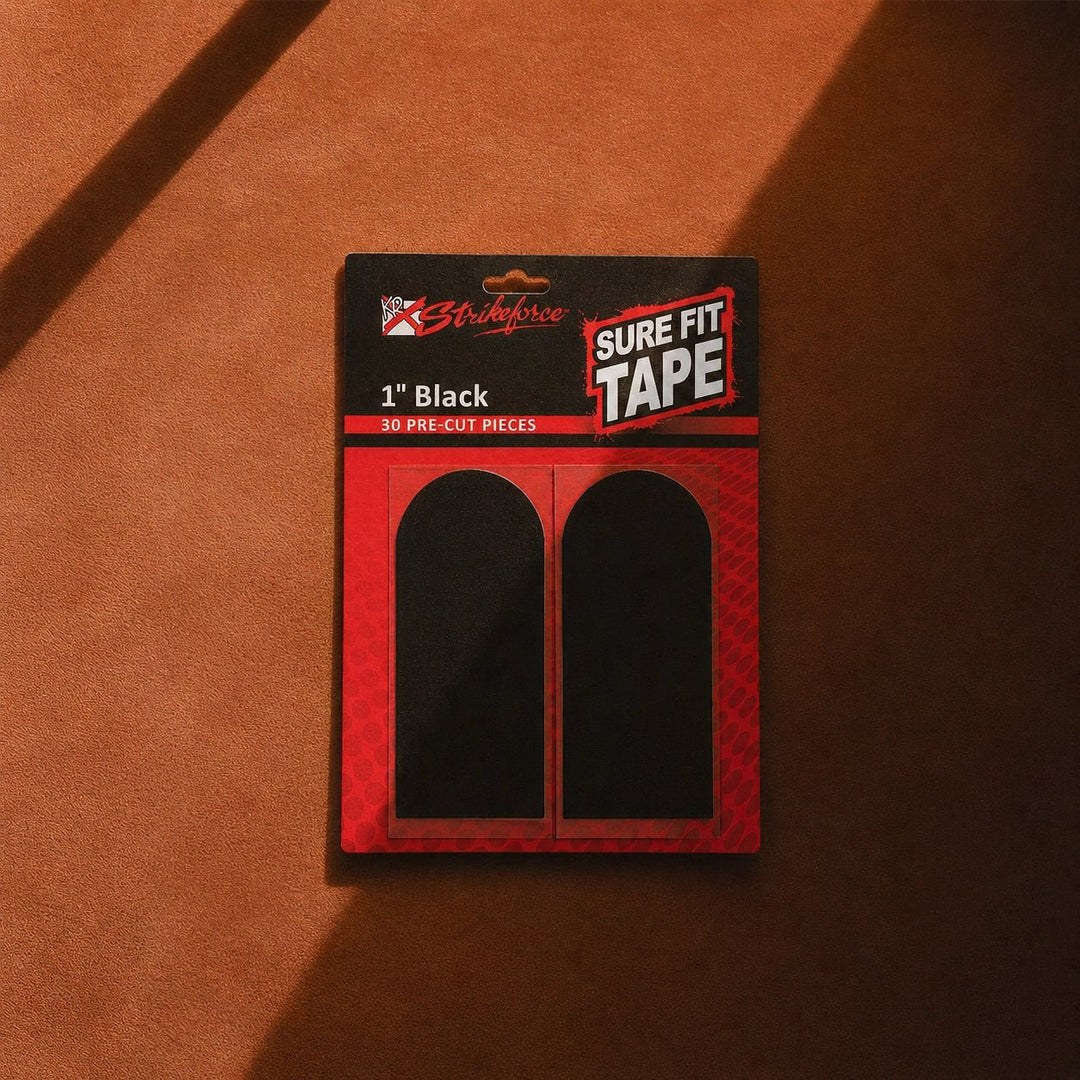 KR SURE FIT TAPE (30 ST) - ZWART 3/4" (DOZEN) - Bowling Stars