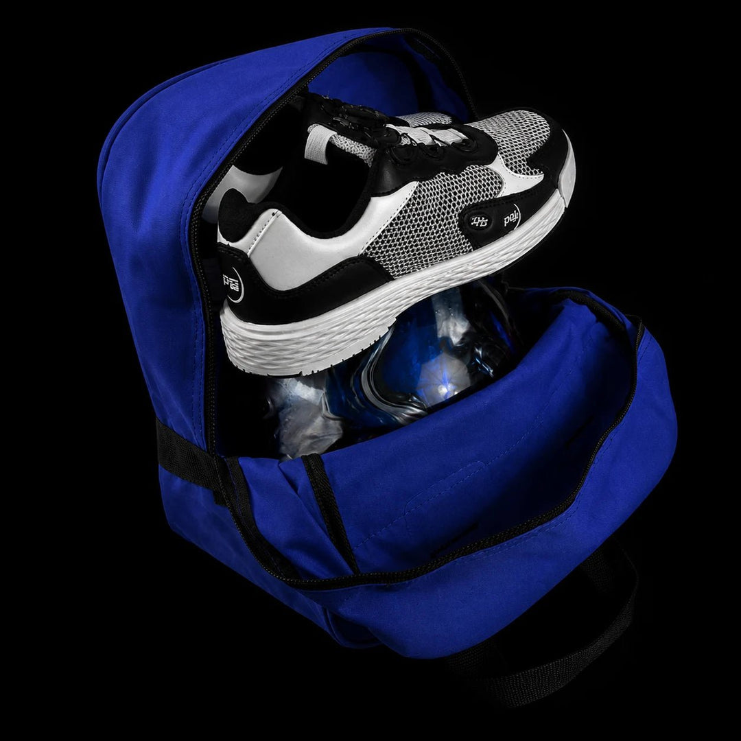 PRO BOWL SINGLE BAG BASIC BLACK/BLUE - Bowling Stars