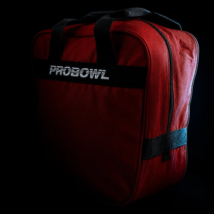 PRO BOWL SINGLE BAG BASIC BLACK/RED - Bowling Stars