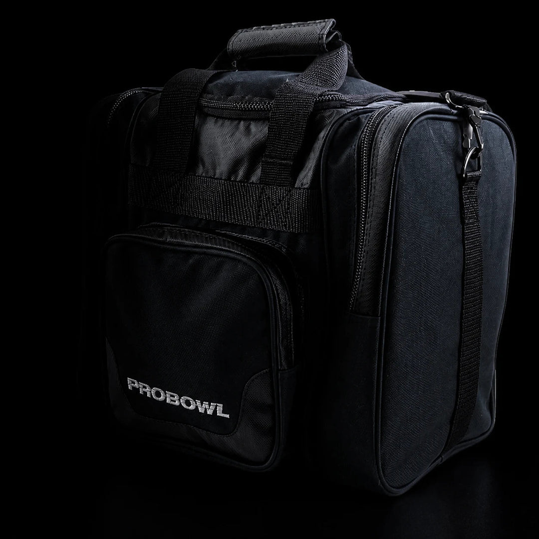 PRO BOWL SINGLE TAS DELUXE ZWART/ZWART - Bowling Stars