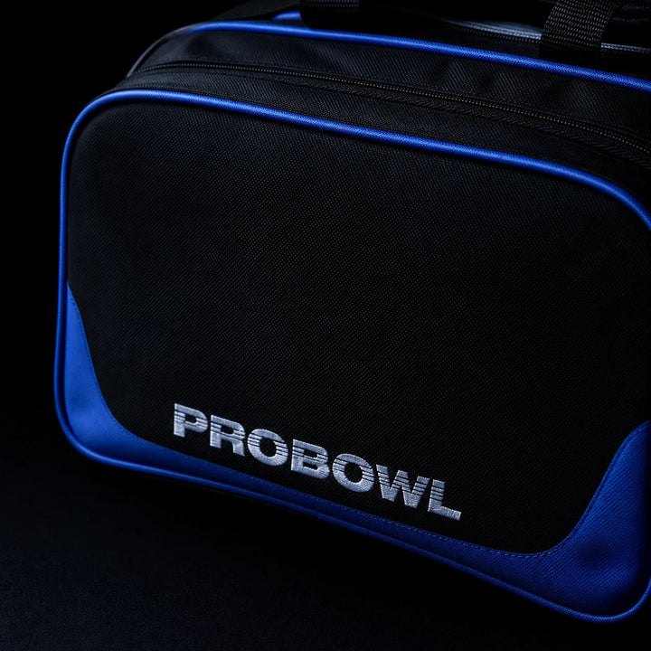 PROBOWL DOUBLE TOTE PLUS BLACK/BLUE - Bowling Stars