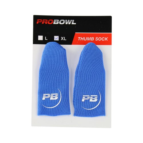 PROBOWL DUIM SOK BLAUW X-LARGE (2 STUKS) - Bowling Stars