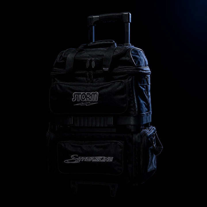 Sac 4-BALL STRMLINE CARBON BLACK - Bowling Stars