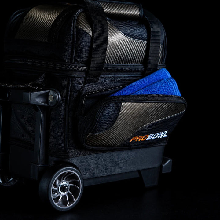 sac ProBowl Velocity Single Roller Black/Carbon/Silver - Bowling Stars