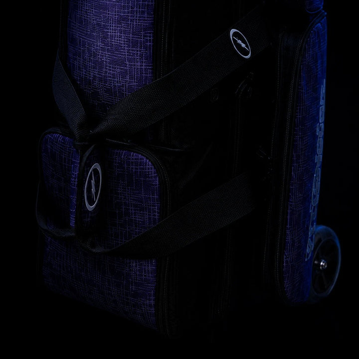 Sac R/T 3-BALL ABSTRACT PRPL/BLACK - Bowling Stars