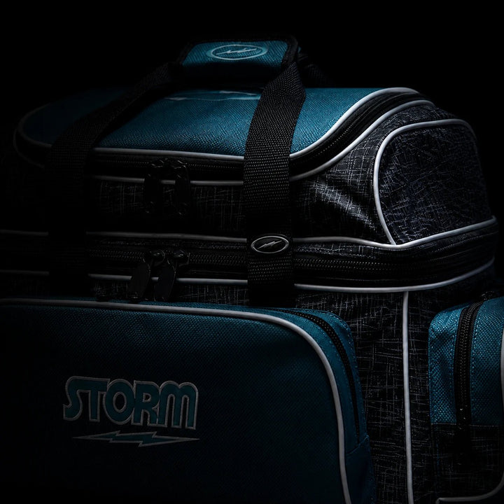 Sac R/T 4-BALL STEEL BLUE/BLACK - Bowling Stars