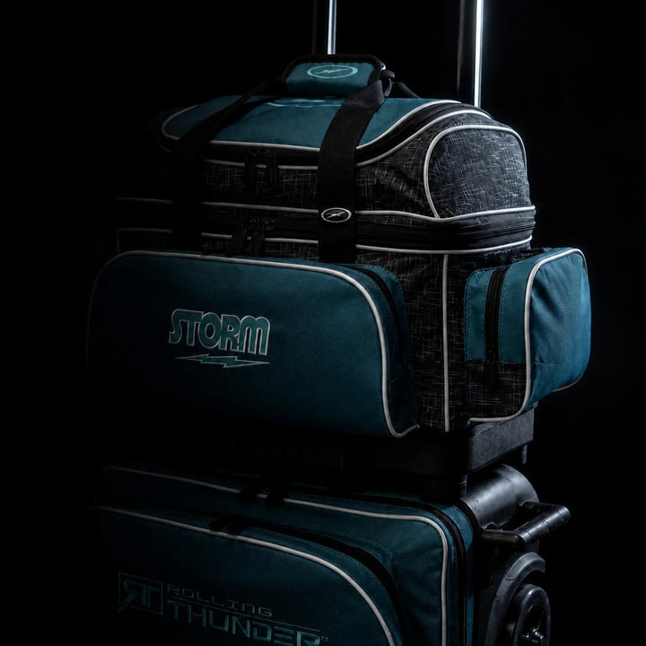 Sac R/T 4-BALL STEEL BLUE/BLACK - Bowling Stars