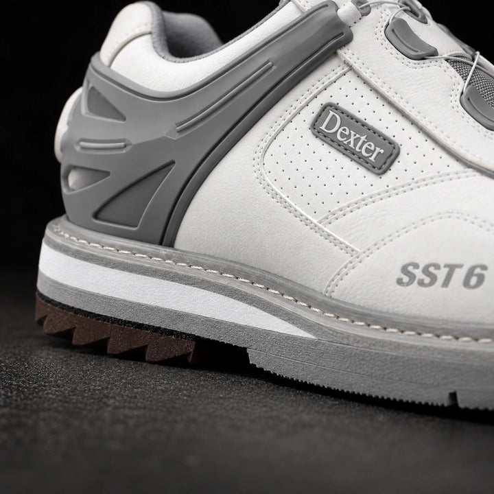 TraqFlex BOA 6 Hybrid White / Grey - Bowling Stars