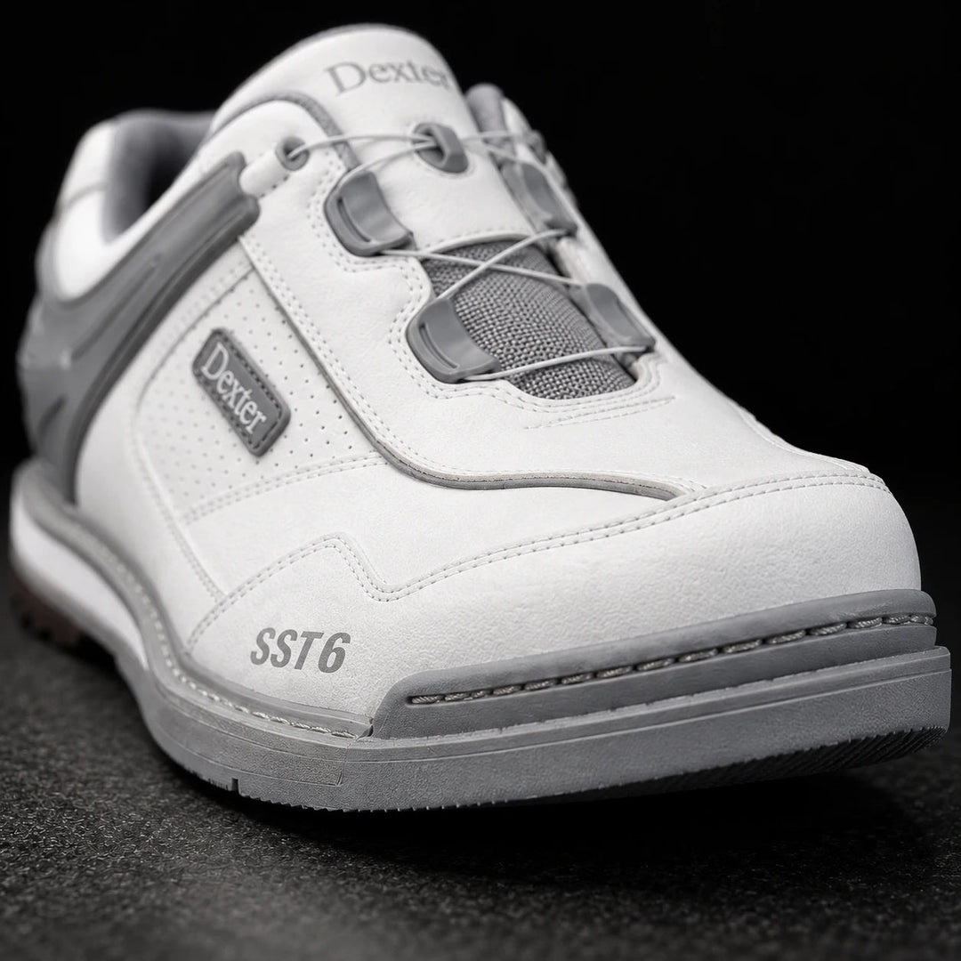 TraqFlex BOA 6 Hybrid White / Grey - Bowling Stars