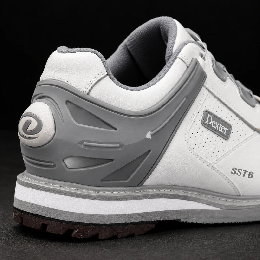 TraqFlex BOA 6 Hybrid White / Grey - Bowling Stars