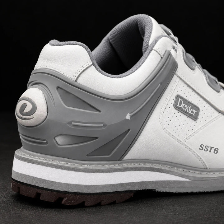 TraqFlex BOA 6 Hybrid White / Grey - Bowling Stars